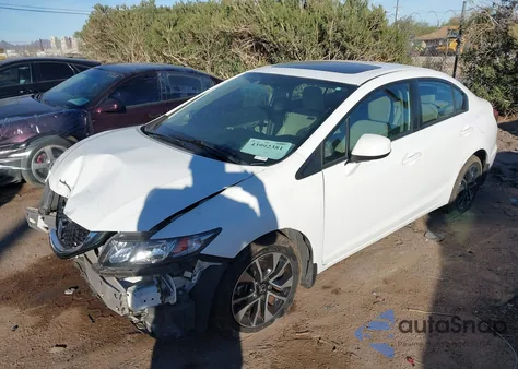 2013 Honda Civic Ex from USA, damaged, VIN 19XFB2F84DE252215